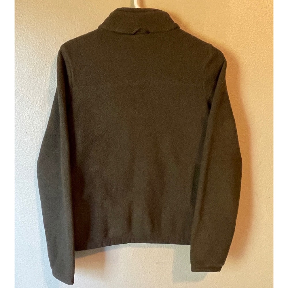 The North Face Fleece Jacket Womens XS Full Zip Olive‎ Green Outdoor Top
